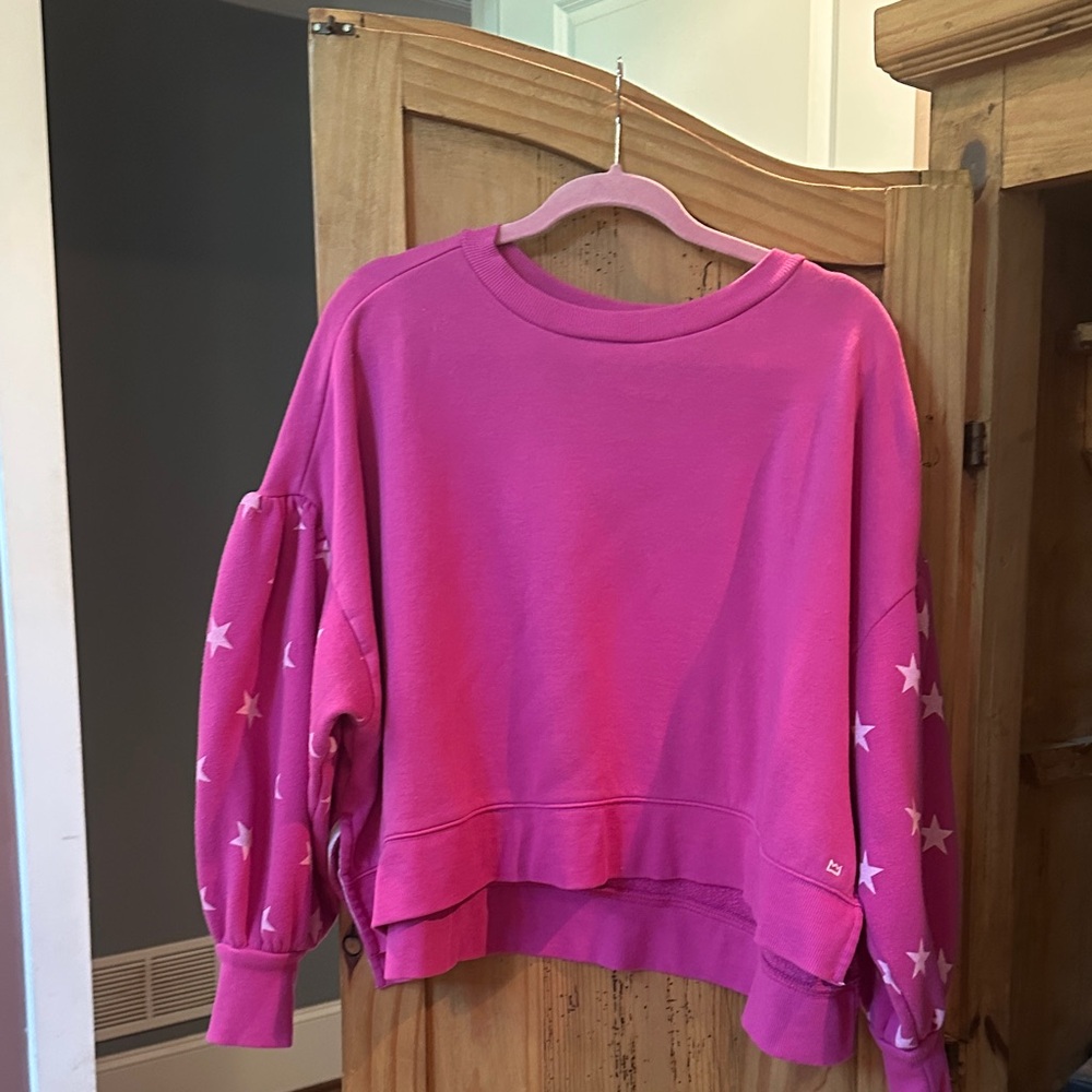Crown & Ivy Cabana Pink Sweater